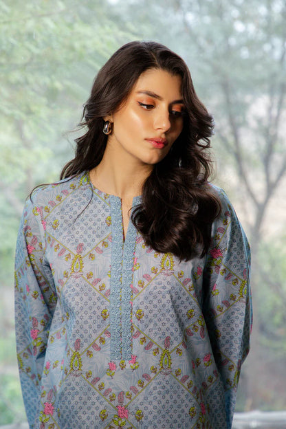 MIRHA BY SAHAR 1 PC UNSTITCHED'26 | PETAL GRID