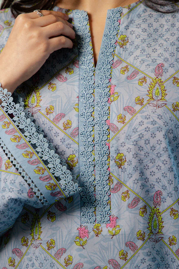 MIRHA BY SAHAR 1 PC UNSTITCHED'26 | PETAL GRID