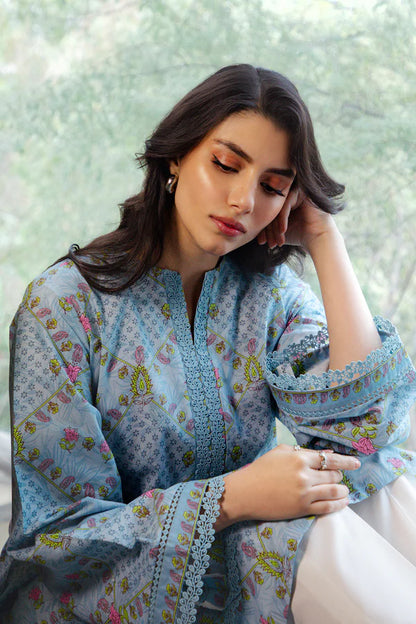 MIRHA BY SAHAR 1 PC UNSTITCHED'26 | PETAL GRID