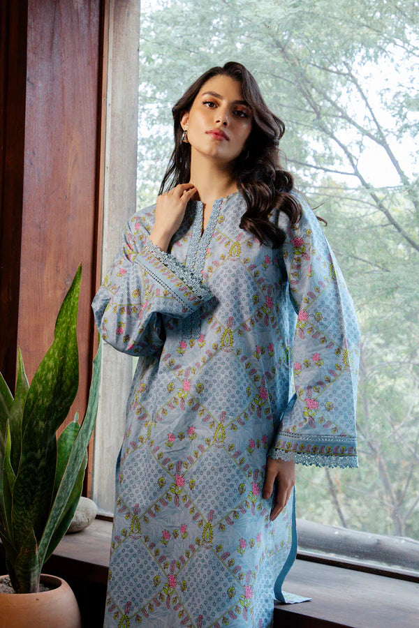 MIRHA BY SAHAR 1 PC UNSTITCHED'26 | PETAL GRID