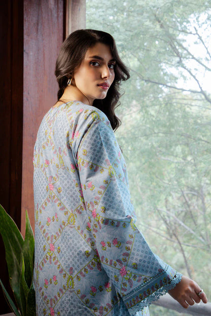MIRHA BY SAHAR 1 PC UNSTITCHED'26 | PETAL GRID