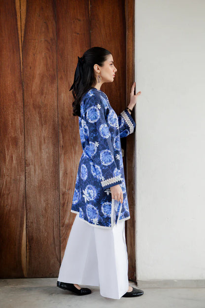 MIRHA BY SAHAR 1 PC UNSTITCHED'26 | MOONLIT INDIGO