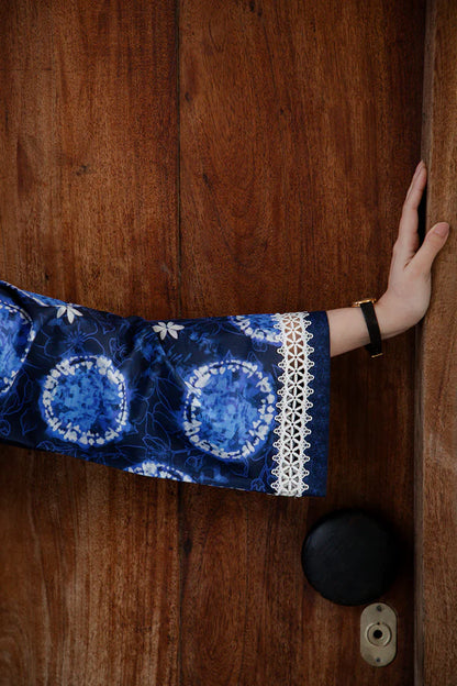 MIRHA BY SAHAR 1 PC UNSTITCHED'26 | MOONLIT INDIGO