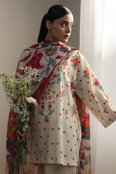 COCO PRINTS BY ZARA SHAHJAHAN UNSTITCHED'26| AKI-6A