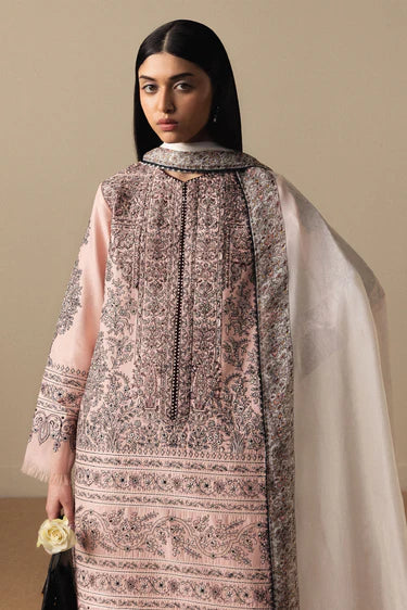 SATORI BY ZARA SHAHJAHAN UNSTITCHED'26 | AKAHANA-D11
