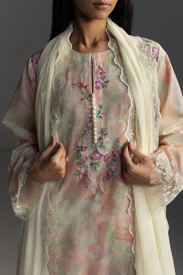 COCO BY ZARA SHAHJAHAN LAWN UNSTITCHED'26| AIRA-6B