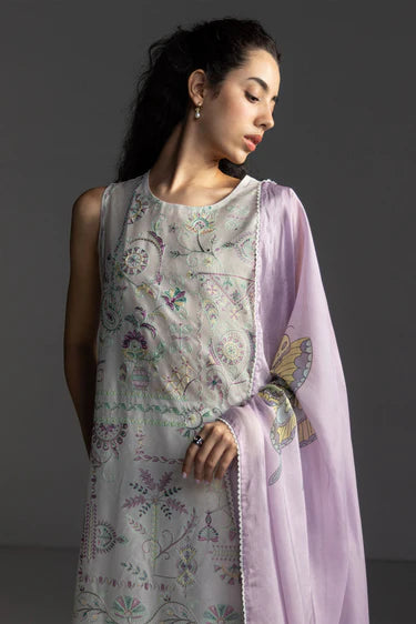 COCO BY ZARA SHAHJAHAN LAWN UNSTITCHED'26| VEYA-7A