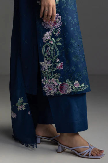 COCO BY ZARA SHAHJAHAN LAWN UNSTITCHED'26| LIORA-8A