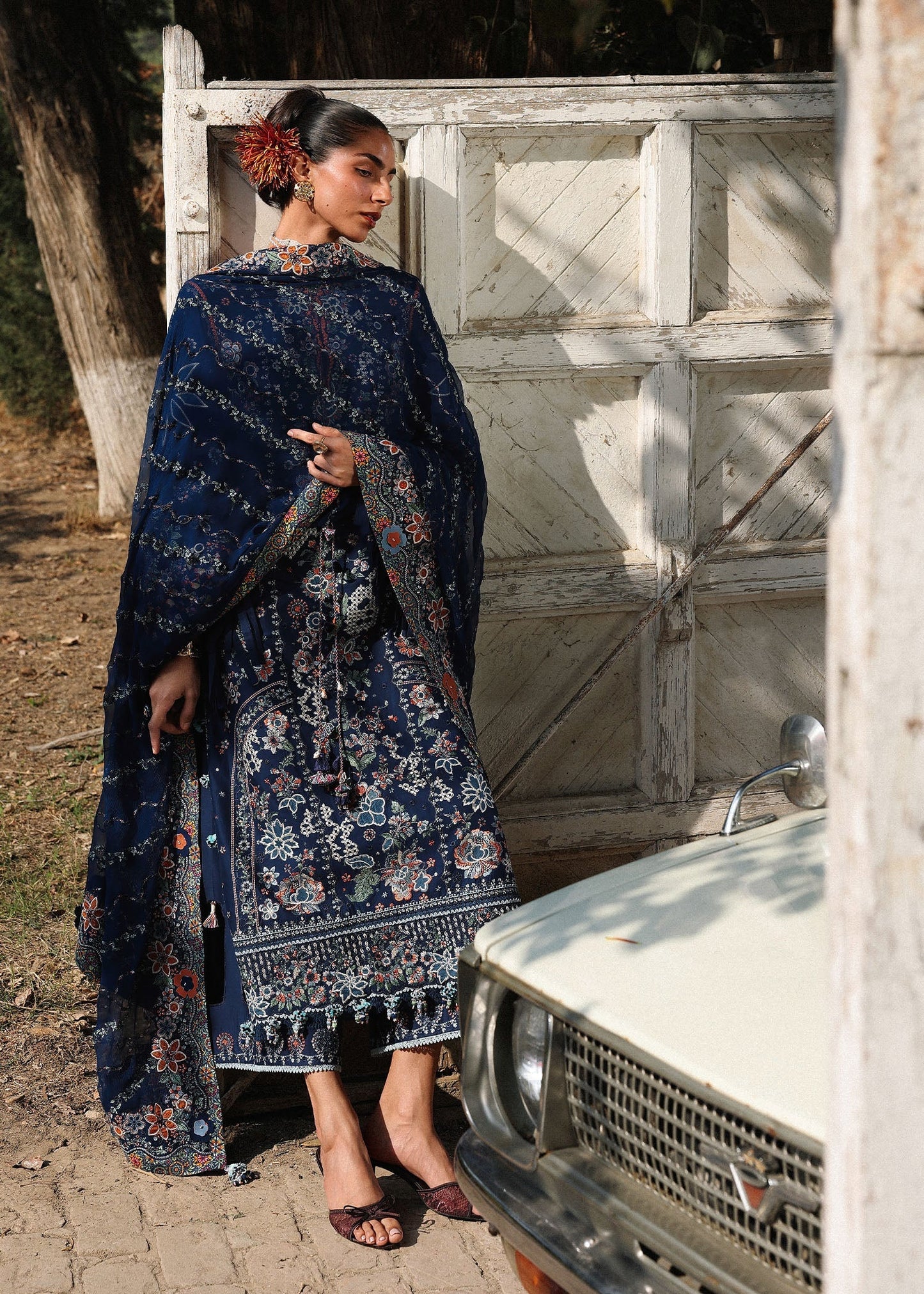 KALABAGH BY HUSSAIN REHAR UNSTITCHED'26| Amalfi