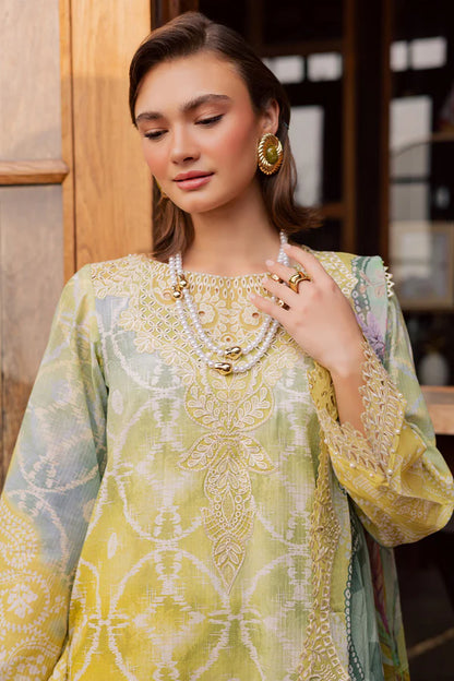 NUREH GARDENIA EMBROIDERED UNSTITCHED'26| NSG-207