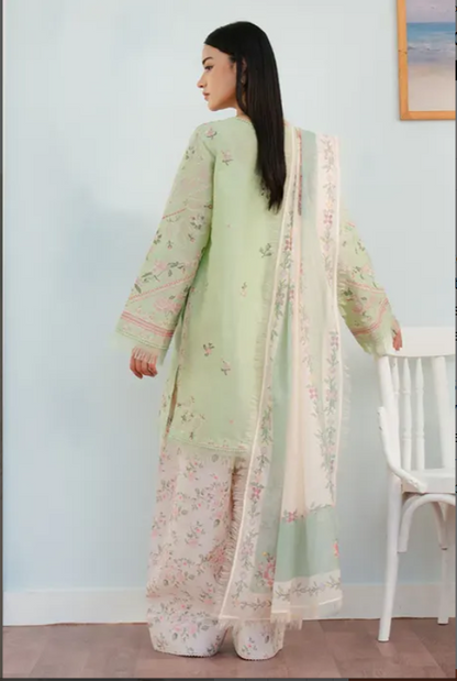 Coco by Zara Shahjahan Embroidered Lawn 2025 SERENE - 2A