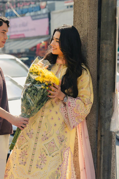 AFROZEH MULAQAAT FESTIVE LAWN UNSTITCHED'26| LAMHA