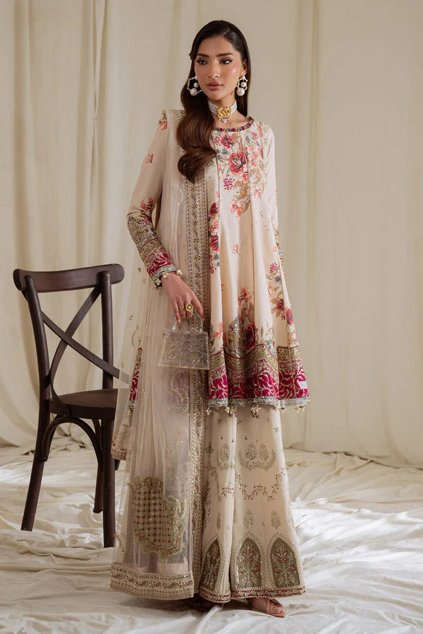 NUREH OMARA FESTIVE UNSTITCHED'26 | NEL-93
