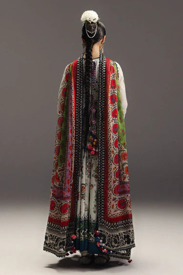 ANARKALI BY ZARA SHAHJAHAN UNSTITCHED'26| MEHRUBA