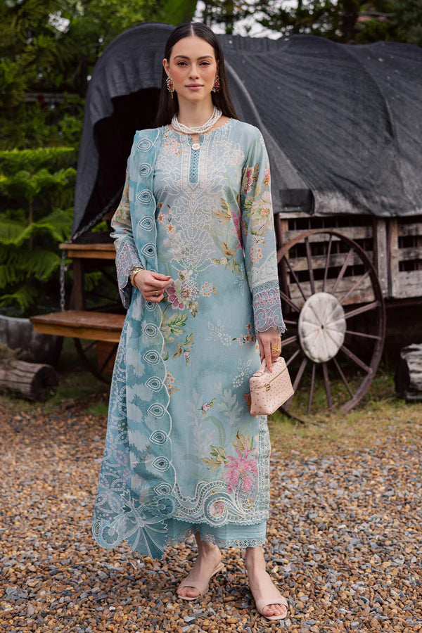 NUREH GARDENIA EMBROIDERED UNSTITCHED'26| NSG-209