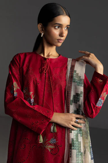 COCO BY ZARA SHAHJAHAN LAWN UNSTITCHED'26| SUNE-10A