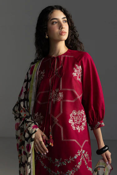 COCO BY ZARA SHAHJAHAN LAWN UNSTITCHED'26| RIVAE-1B