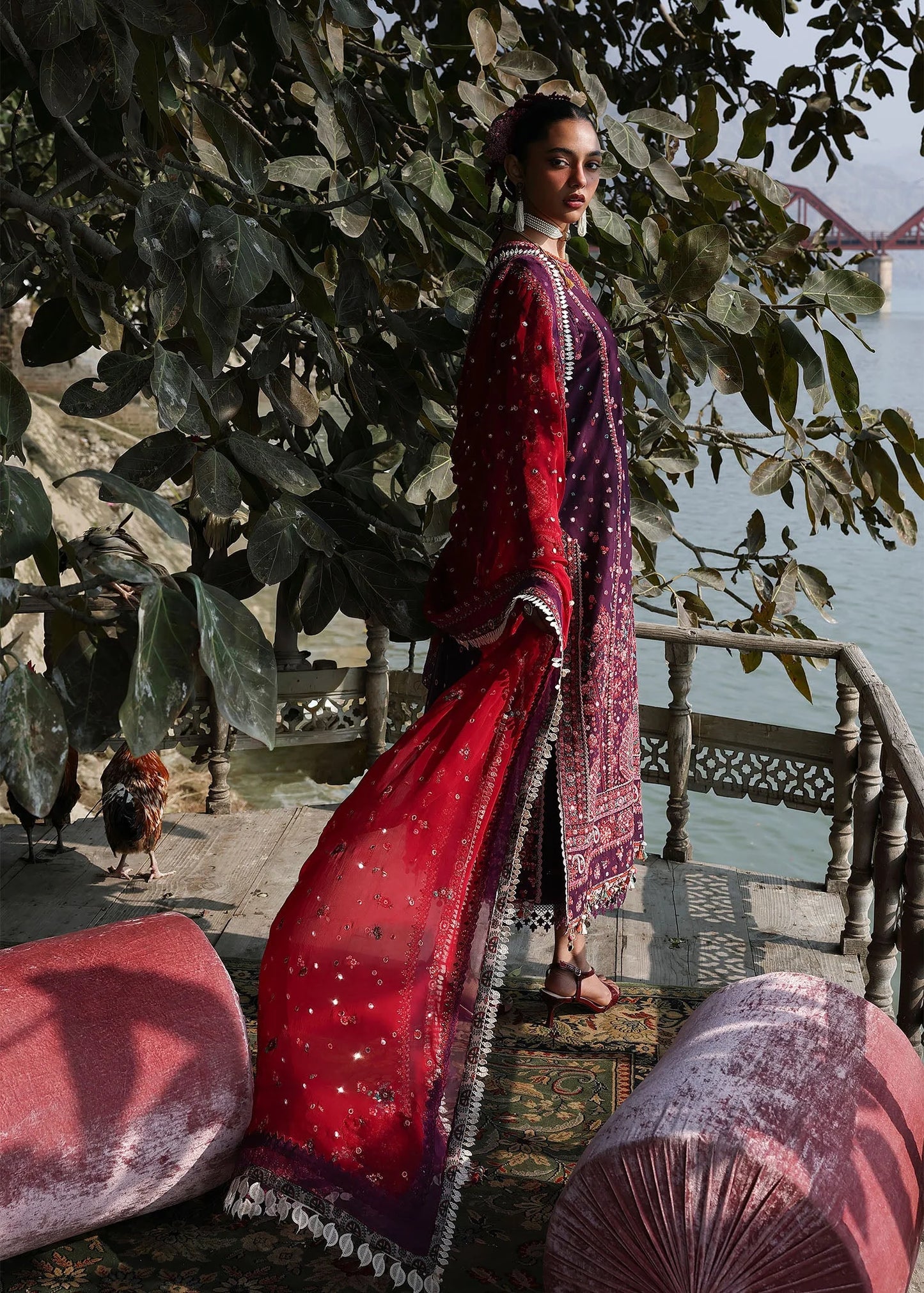KALABAGH BY HUSSAIN REHAR UNSTITCHED'26| Nihdi