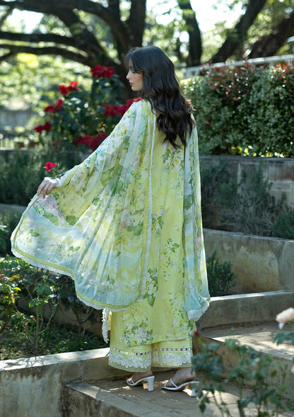 ELAF SIGNATURE EMBROIDERED UNSTITCHED'26| ESA-7A IVORY SEASON
