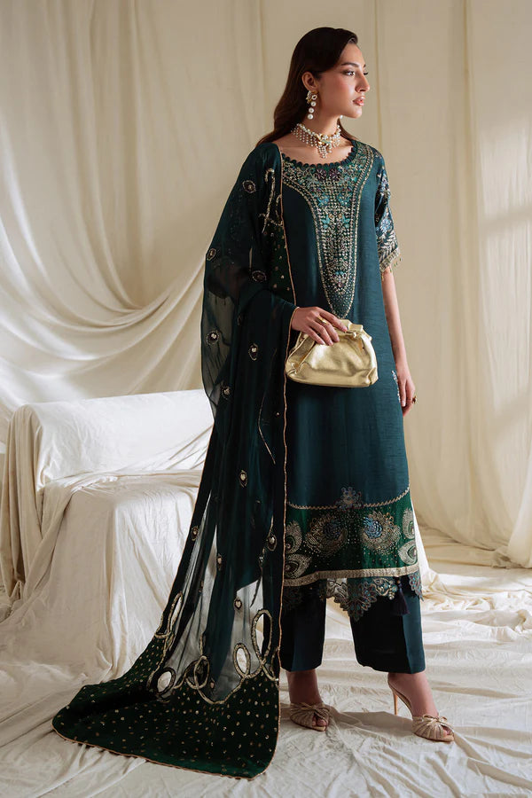 NUREH OMARA FESTIVE UNSTITCHED'26 | NEL-90