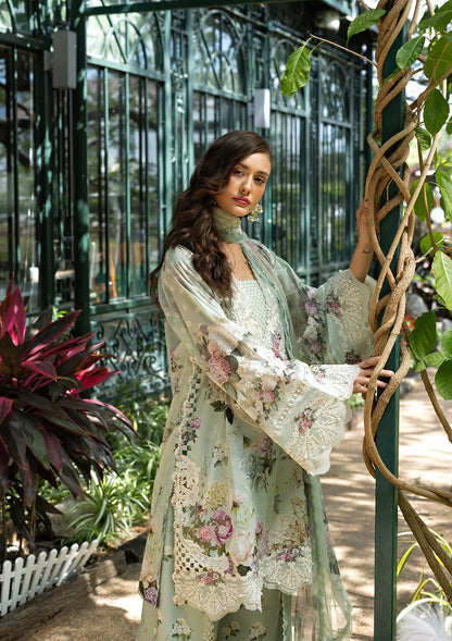 ELAF SIGNATURE EMBROIDERED UNSTITCHED'26| ESA-4B MINT MEADOW