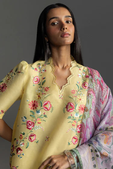 COCO BY ZARA SHAHJAHAN LAWN UNSTITCHED'26| SEREN-5B