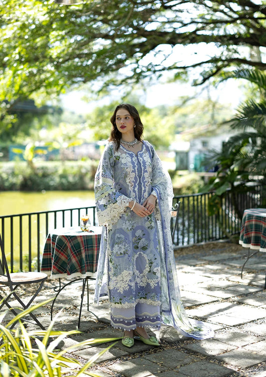 ELAF SIGNATURE EMBROIDERED UNSTITCHED'26| ESA-8B ANASTASSIA