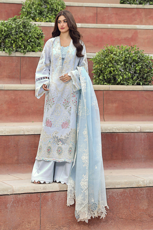 Qalamkar Festival Lawn Collection 2024 – PS-10 ZAIB