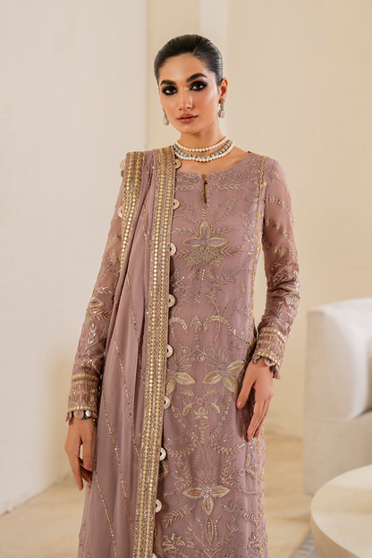 Iznik Formal Wear Collection 2024 – CC-48 Embroidered Chiffon