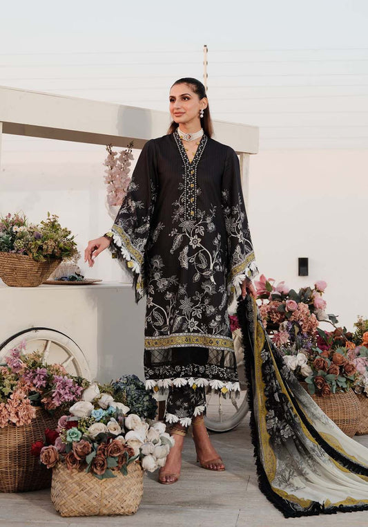 ZARQASH LUXE LAWN UNSTITCHED 2024 Collection 2024 – ZQ 14