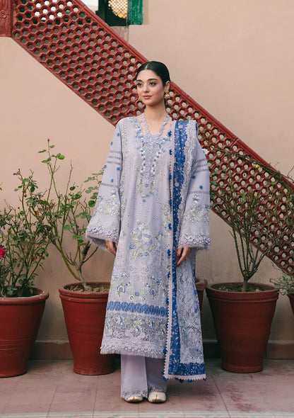 KAHF EK FASANA LUXURY LAWN UNSTITCHED'26| NAZNEEN
