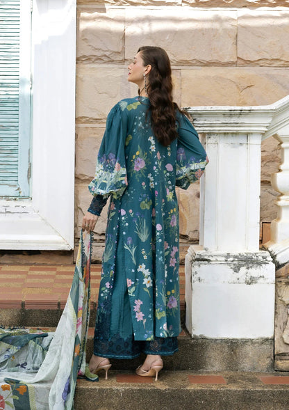 ELAF SIGNATURE EMBROIDERED UNSTITCHED'26| ESA-5A OCEANA VEIL