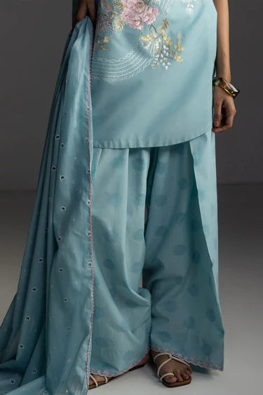 COCO BY ZARA SHAHJAHAN LAWN UNSTITCHED'26| EVIA-9B