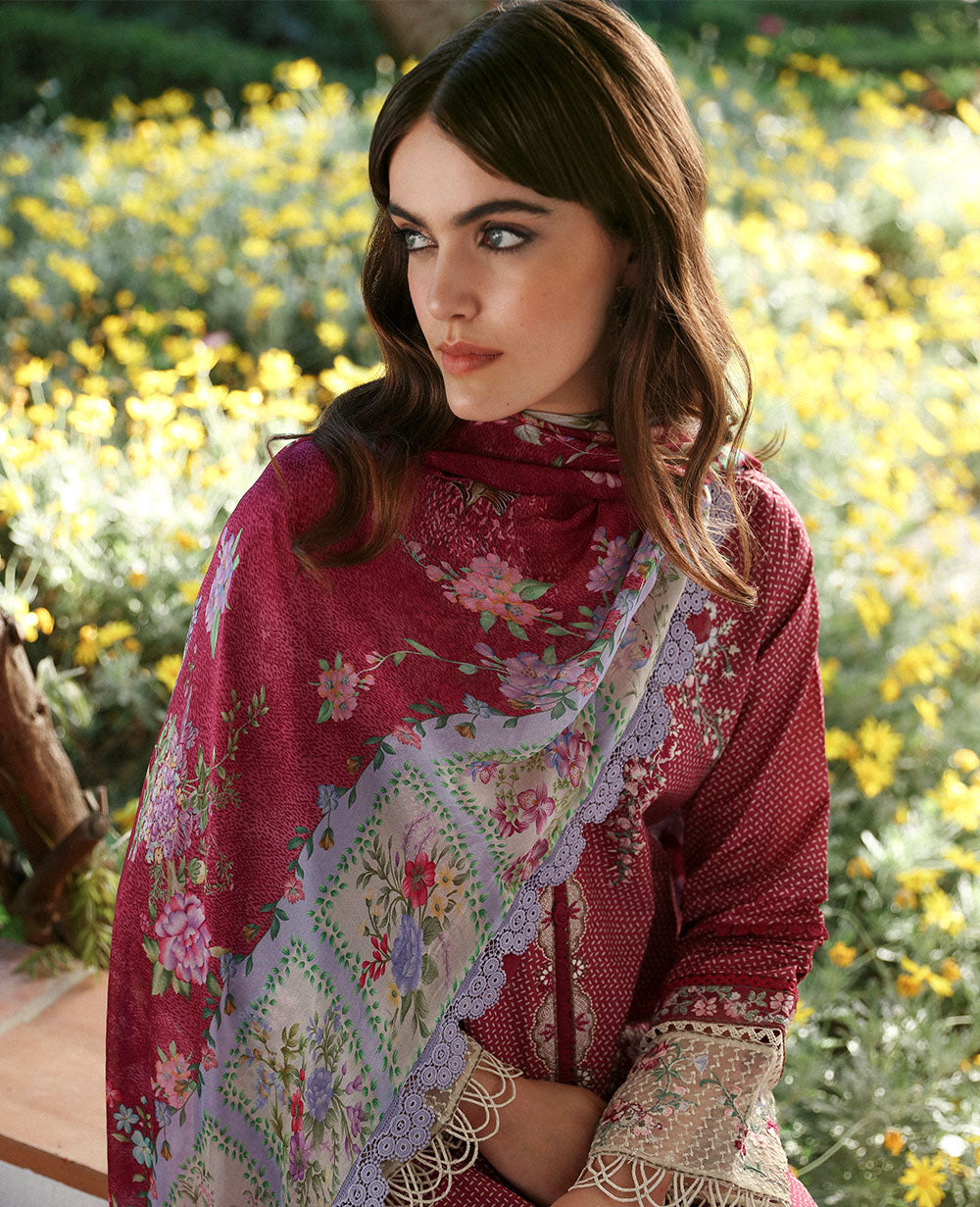 Republic Womenswear Aylin Unstitched Summer Lawn Collection 2024 – Fleur (D2-A)