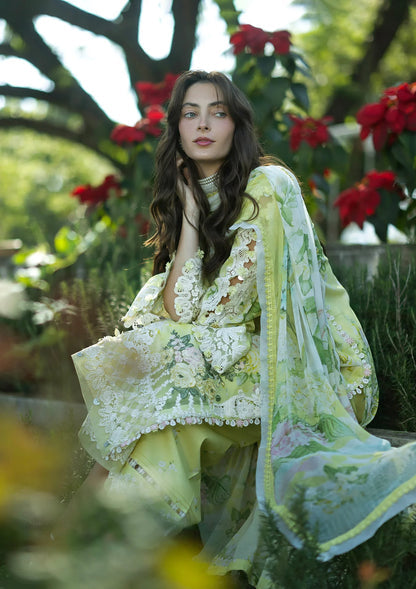 ELAF SIGNATURE EMBROIDERED UNSTITCHED'26| ESA-7A IVORY SEASON