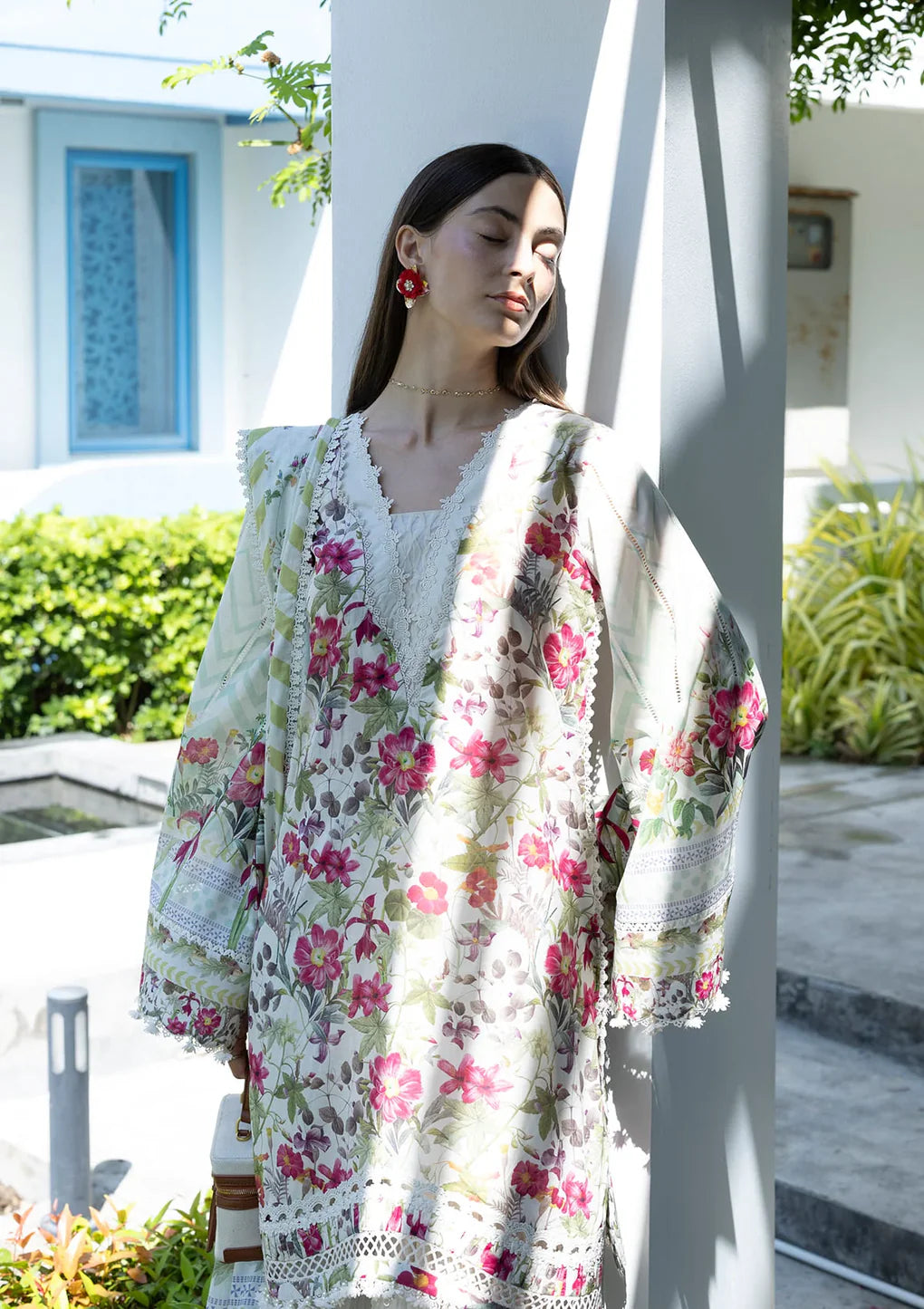 ELAF PRINTS UNSTITCHED COLLECTION'26 | EPN-9B CHANTILLY