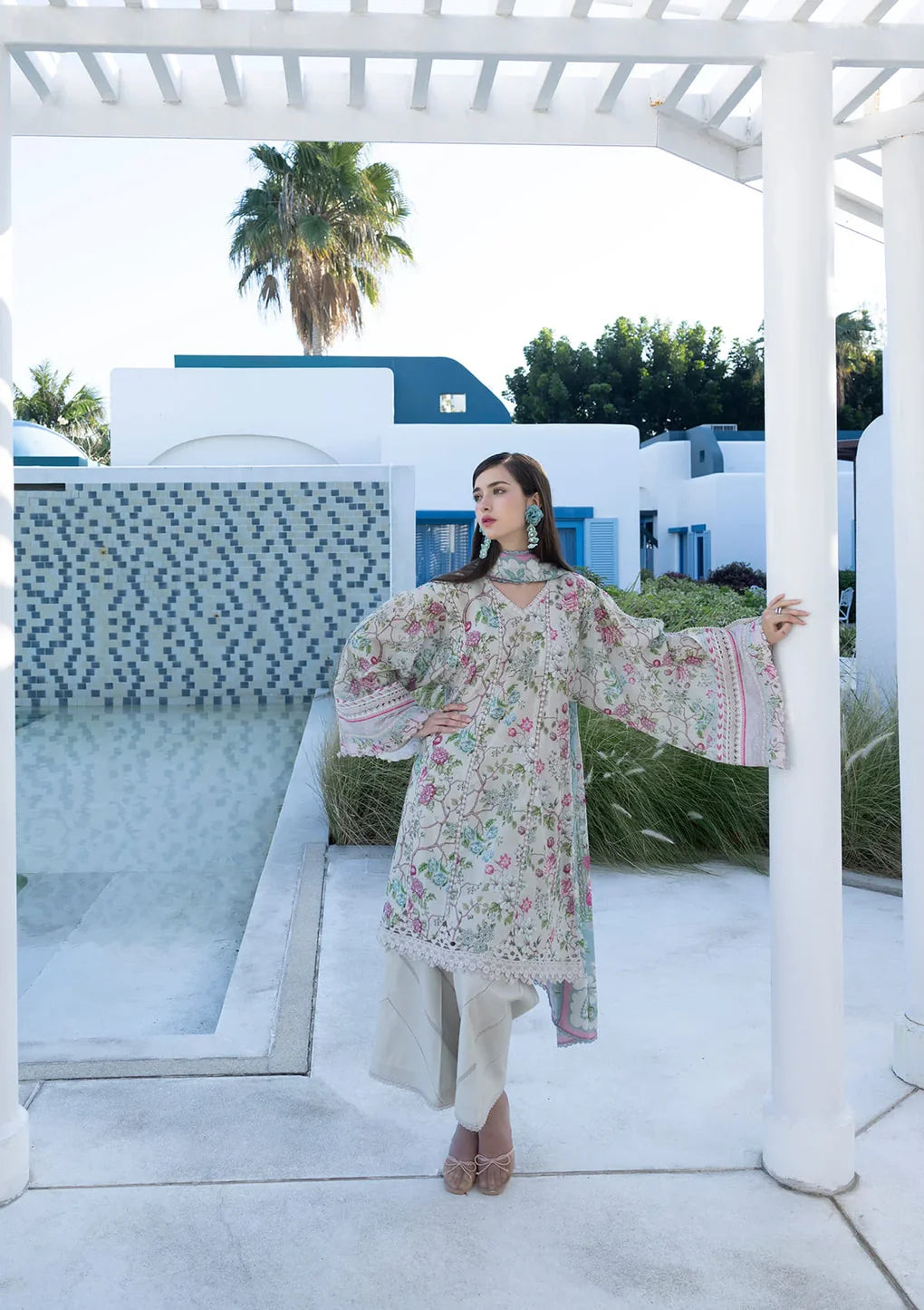 ELAF PRINTS UNSTITCHED COLLECTION'26 | EPN-8B FAIRYTALE
