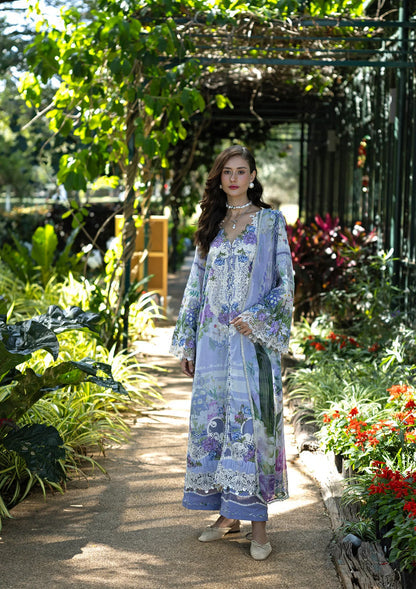 ELAF SIGNATURE EMBROIDERED UNSTITCHED'26| ESA-6A MOONLIT PETALS