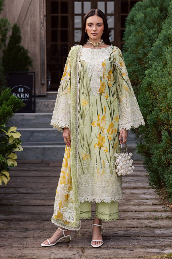 NUREH GARDENIA EMBROIDERED UNSTITCHED'26| NSG-212