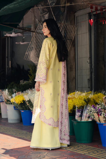 AFROZEH MULAQAAT FESTIVE LAWN UNSTITCHED'26| LAMHA