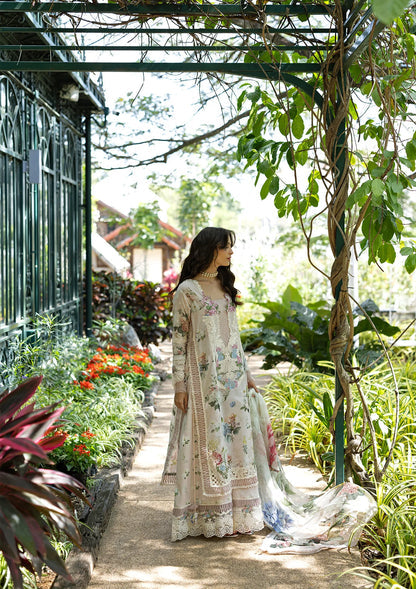 ELAF SIGNATURE EMBROIDERED UNSTITCHED'26| ESA-4A TUSCAN FAIRY