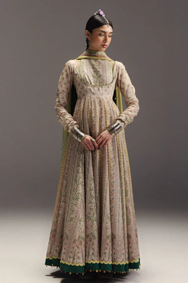 ANARKALI BY ZARA SHAHJAHAN UNSTITCHED'26| HOORAIN