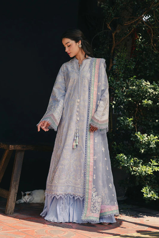 AFROZEH MULAQAAT FESTIVE LAWN UNSTITCHED'26| SAYA