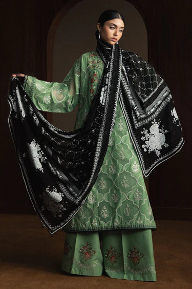 SATORI BY ZARA SHAHJAHAN UNSTITCHED'26 | MIDORIYA-D6