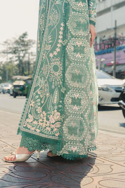 AFROZEH MULAQAAT FESTIVE LAWN UNSTITCHED'26| VASL
