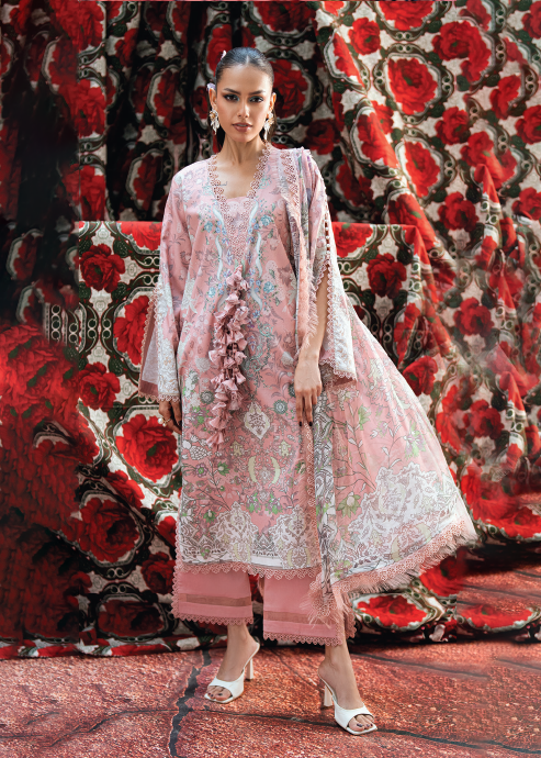 JADE URBANE CHIFFON DUPATTA UNSTITCHED'26| 20961A