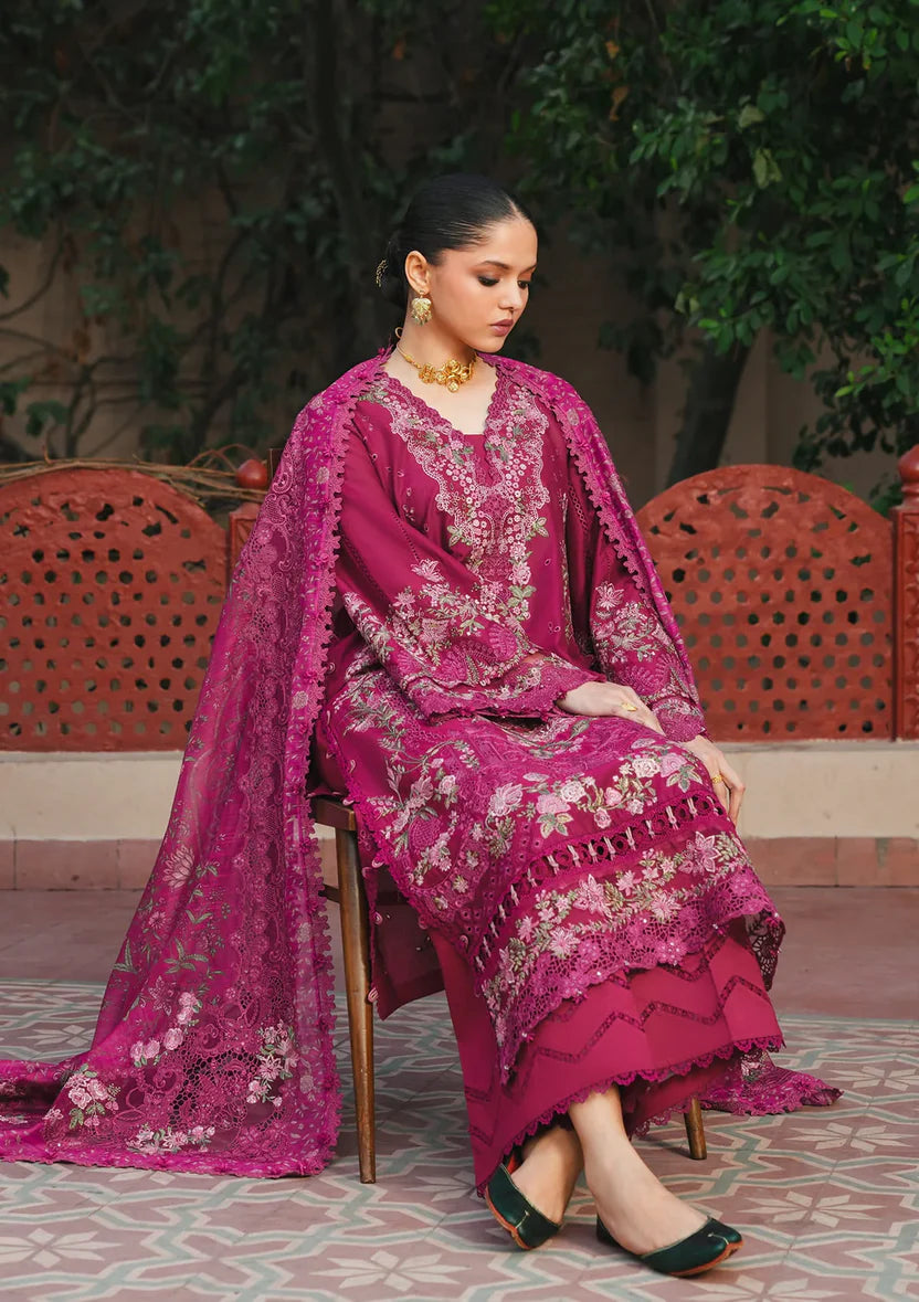 KAHF EK FASANA LUXURY LAWN UNSTITCHED'26| NAVELI