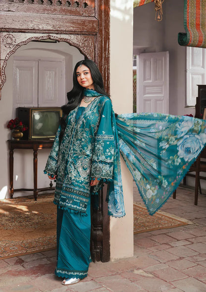KAHF EK FASANA LUXURY LAWN UNSTITCHED'26| MORNI