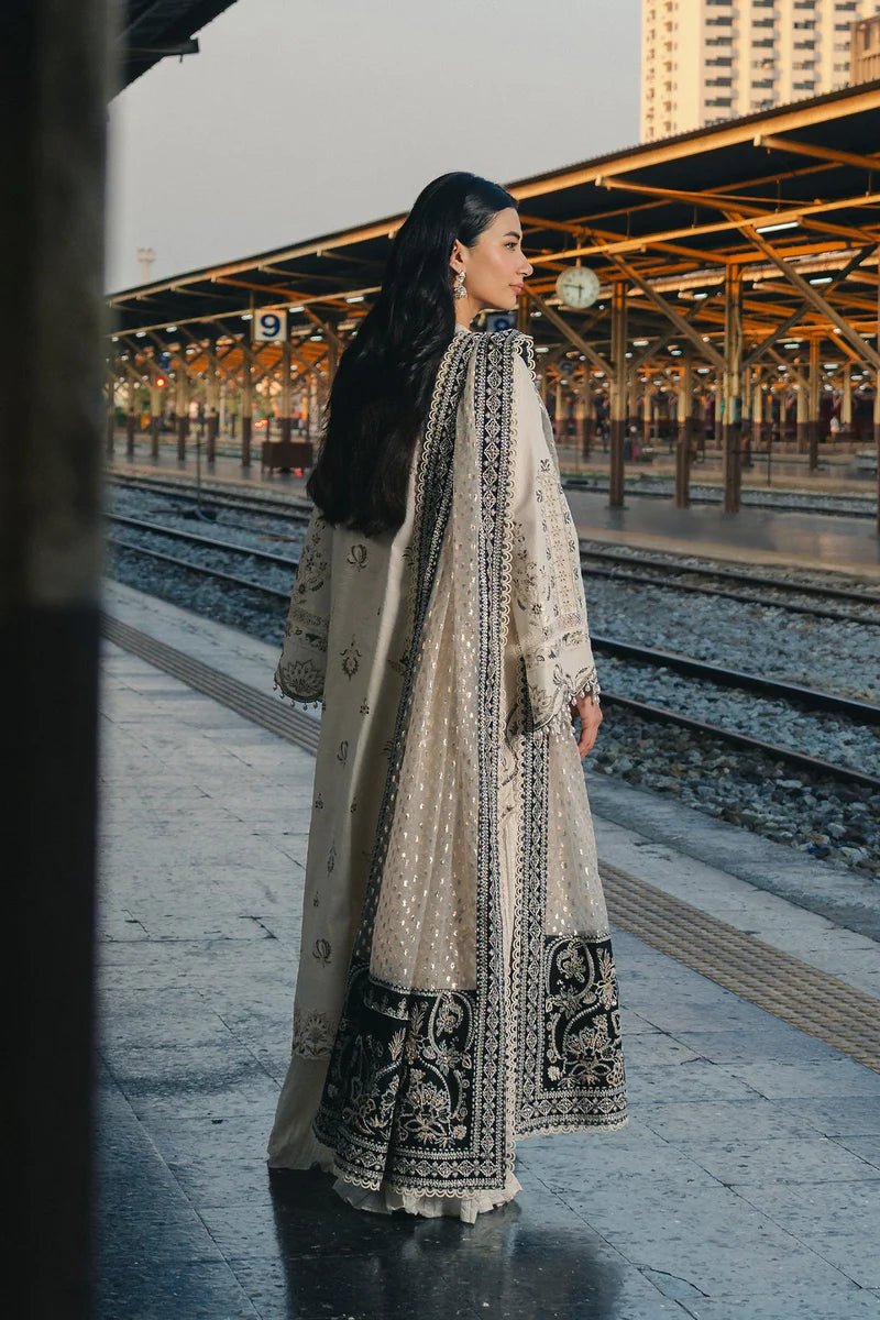 AFROZEH MULAQAAT FESTIVE LAWN UNSTITCHED'26| KHAWAAB