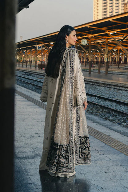 AFROZEH MULAQAAT FESTIVE LAWN UNSTITCHED'26| KHAWAAB